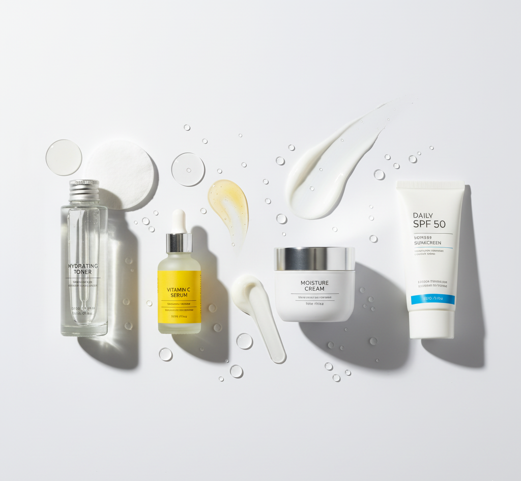 ترتیب درست استفاده از تونر، سرم، کرم و ضدآفتاب